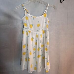 Lemon Delight Kids Dress
